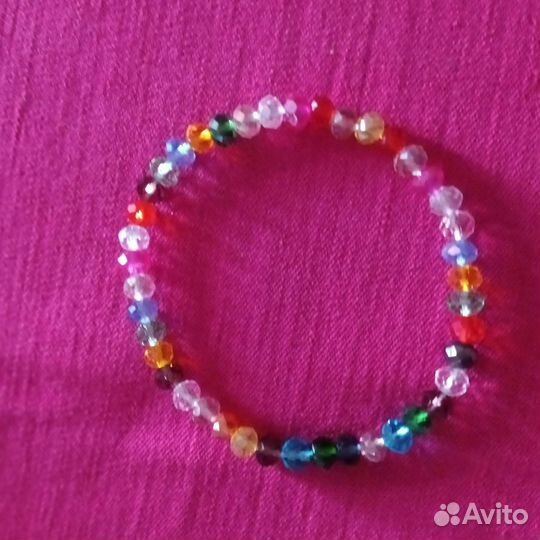 Браслет из чешского хрусталя