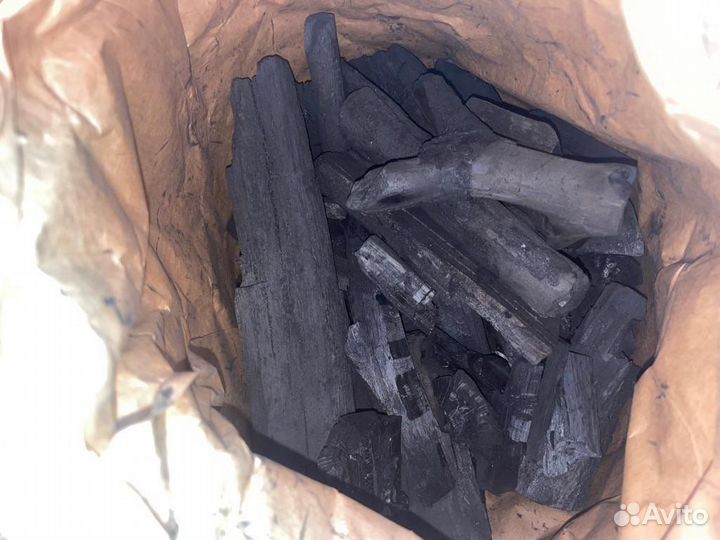 Древесный уголь 10 кг ясень граб