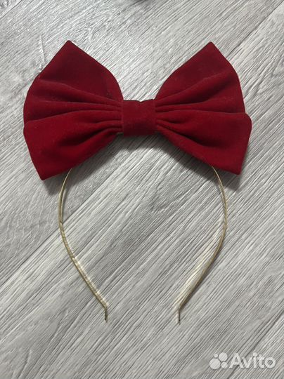 Ободок с бантом