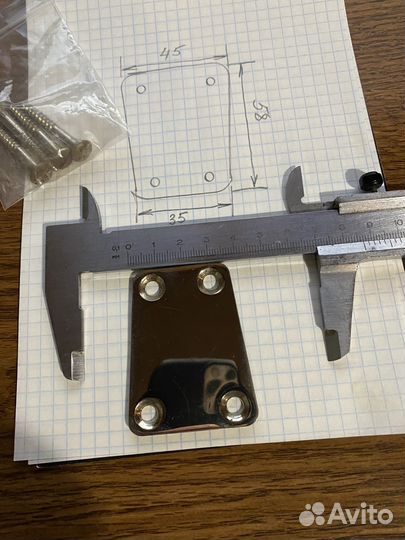 Некплейт - Jolana Diamant Bass