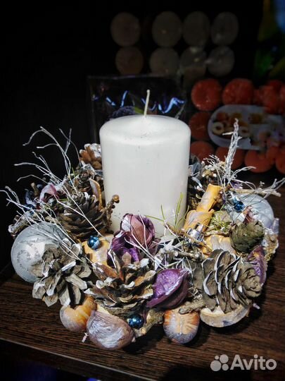 Новогодний декор ручной работы