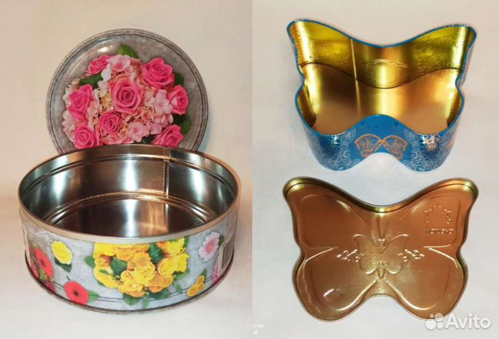 Банки жестяные 