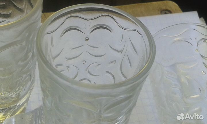 Стопки Винтаж Хрусталь