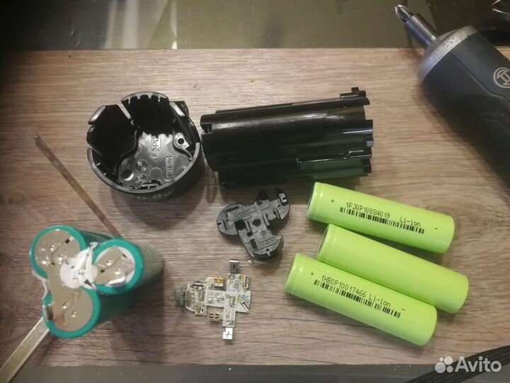 Ремонт литиевых аккумуляторов