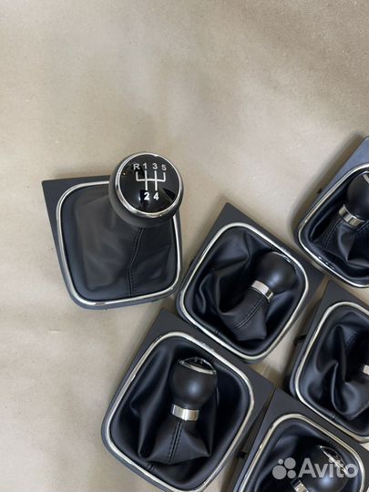 Новая Ручка кпп golf 5 / 6 jetta c чехлом и рамкой