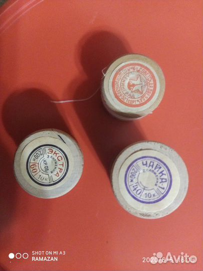 Нити для шитья