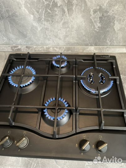 Газовая варочная панель 4 конфорки ariston