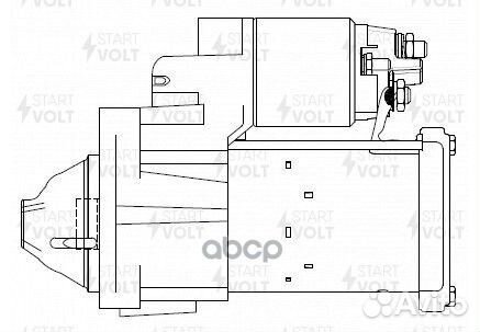 Стартер BMW X1 F48 (15) /mini F56 (15) 2.0I