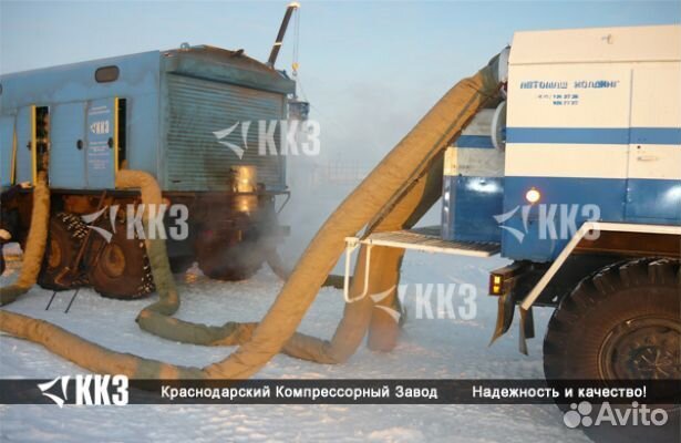 Аренда мобильной компрессорной станции азот/воздух