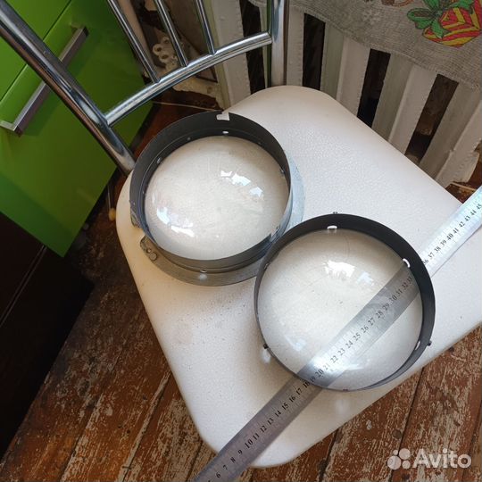 Лупа Большая 16,8 мм. Двойная СССР