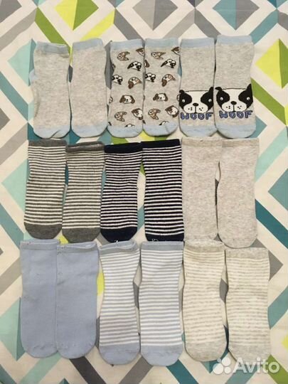 Носочки детские (на стопу 17-18 см) 5/6 лет