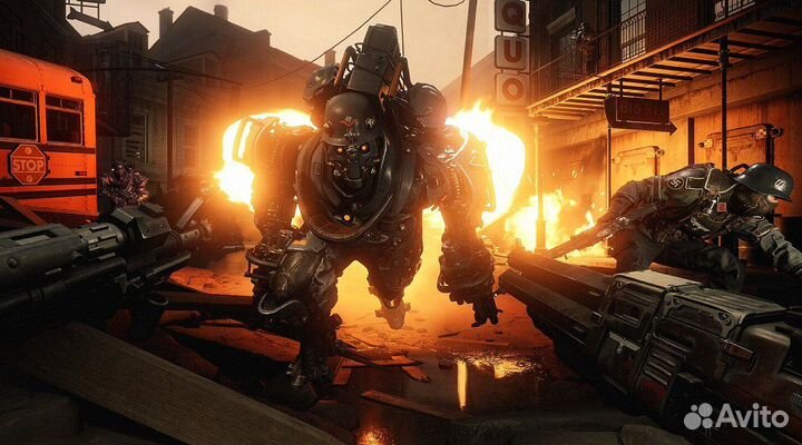 Новый Wolfenstein Alt History Collection PS4-PS5
