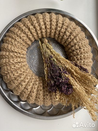 Венок декоративный 27см