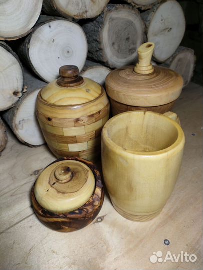 Деревянная посуда ручной работы