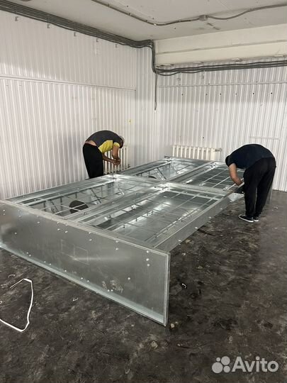 Монтаж Демонтаж покрасочных камер, оск