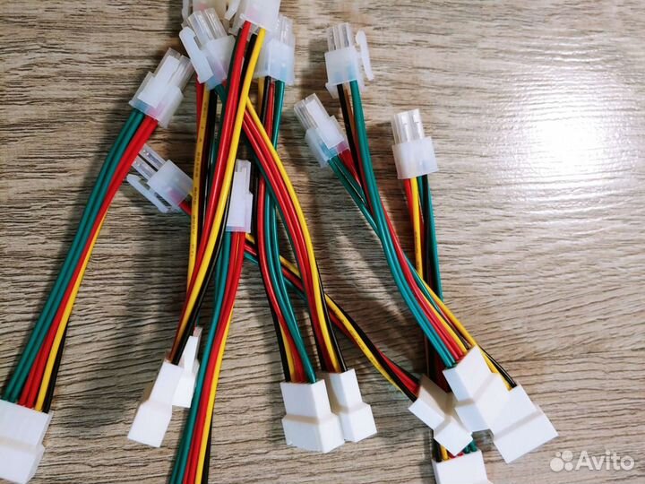 Переходник для кулера Whatsminer с 6pin на 4pin