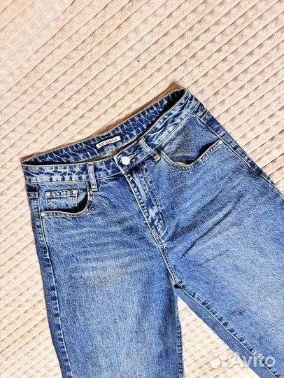 Джинсы женские широкие