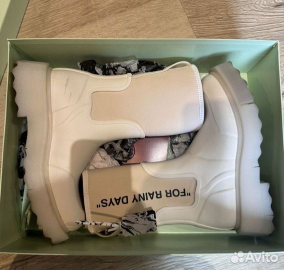 Off white сапоги