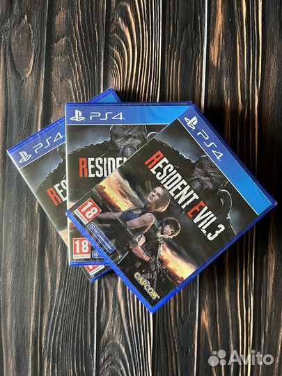 Resident evil 3 remake ps4 диск