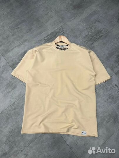 Футболка с горлом Palm Angels