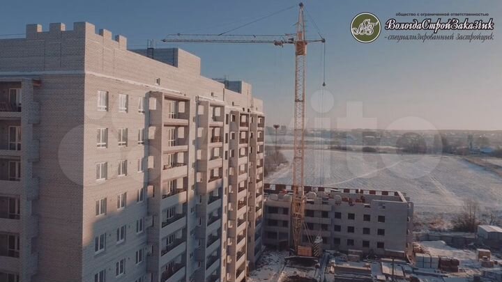 2-к. квартира, 66,3 м², 1/10 эт.