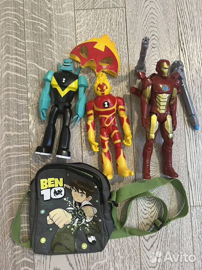 Железный человек и Ben 10