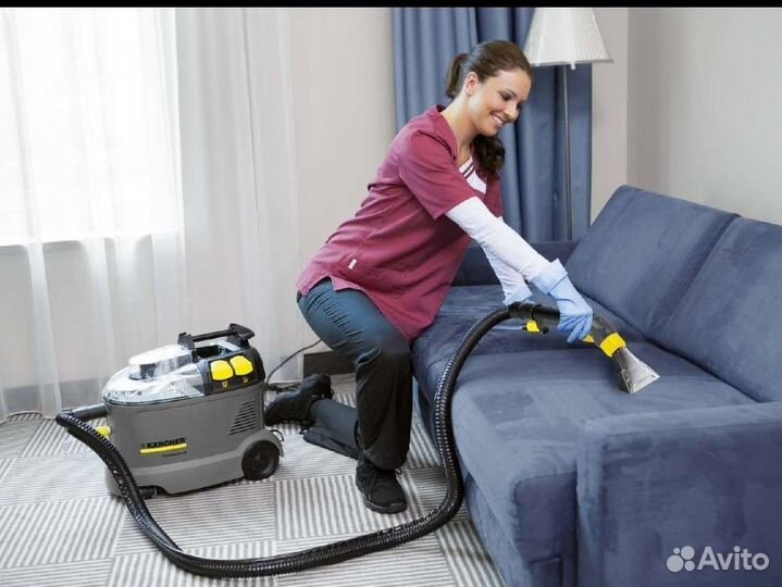 Аренда моющего пылесоса karcher