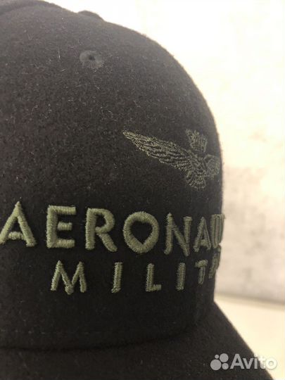 Бейсболка женская зимняя aeronautica, оригинал