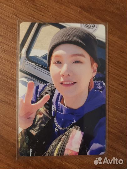 Карта Юнги BTS