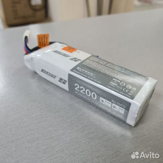 Аккумулятор Dualsky ECO Li-Po 11.1V 2200мАч 24.4Wh