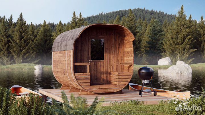 Баня квадро 6 метров с доставкой