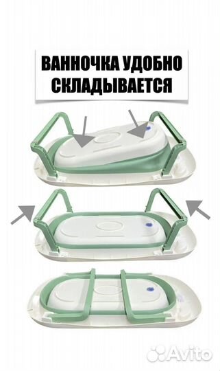 Складная ванночка
