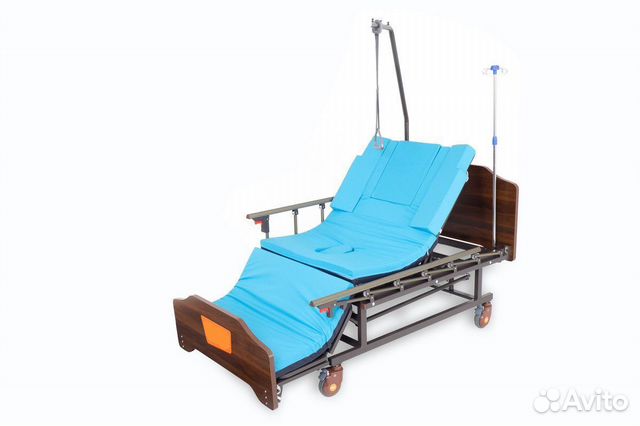 Медицинская кровать YG-6 с кардиокреслом, с судном