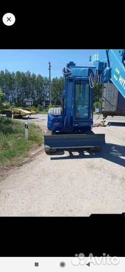 Мини - экскаватор гусеничный Hitachi EX55UR