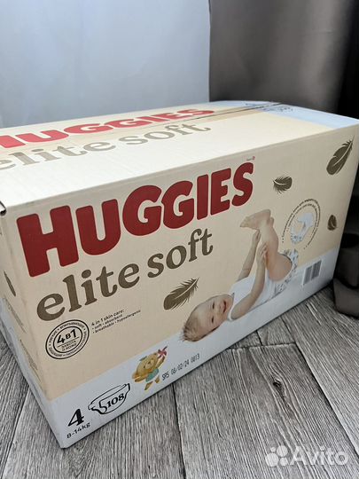 Huggies elite soft 4 108