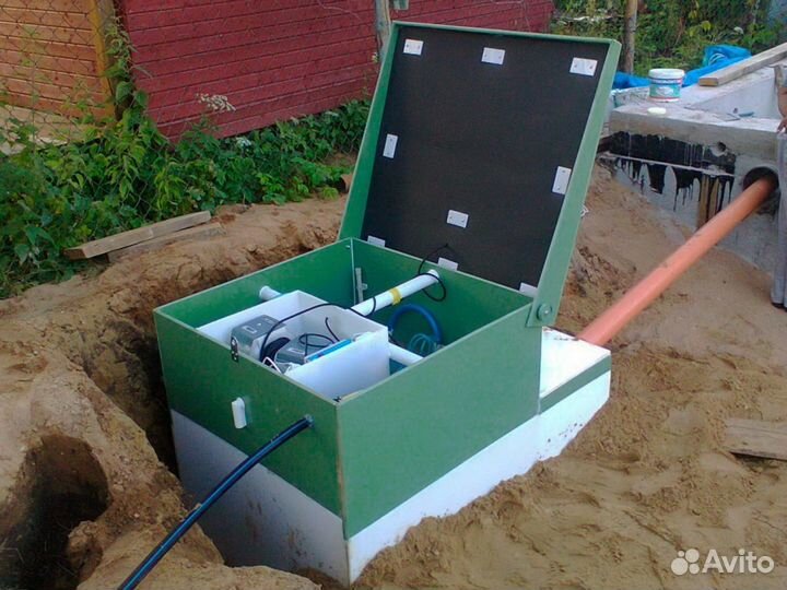 Септик Эко с переливом