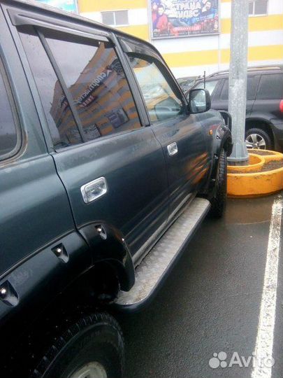 Силовые пороги на Тойота Лэнд Крузер 80