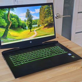 Игровой ноутбук HP GTX 1050 i5-9300H 16GB 17.3"