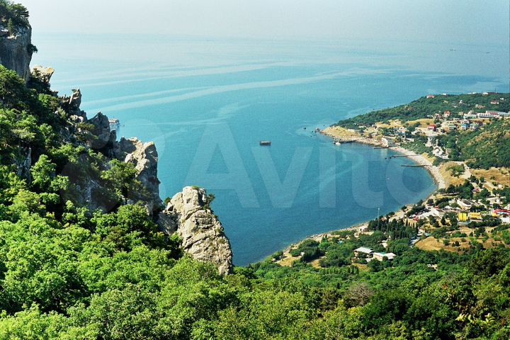 Голубой залив крым фото