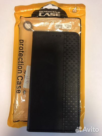 Чехол книжка для Honor 9X Lite новый