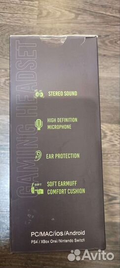 Новая игровая гарнитура Black Monster 2.2м