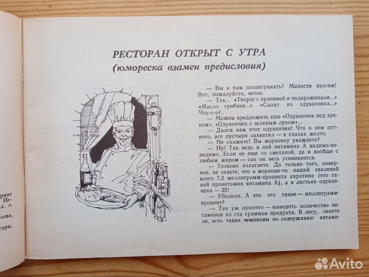 Зеленый ресторан. Б.П. Брусилов. Брошюра. 1992 год