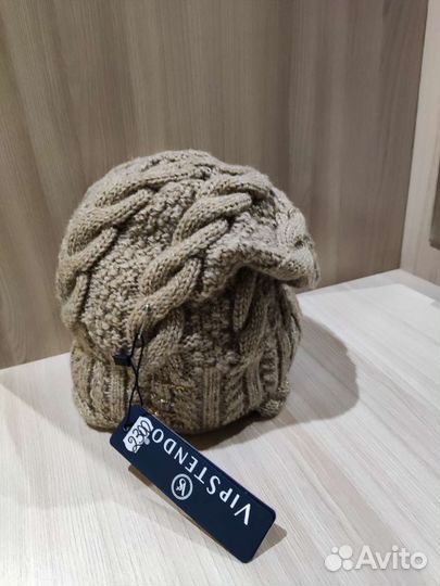 Комплект шапка и снуд женский