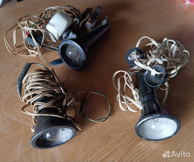 Фонари от прикуривателя авто СССР