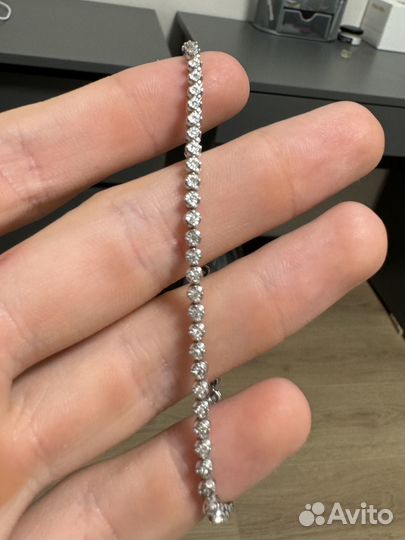 Браслет из белого золота с бриллиантами Sunlight