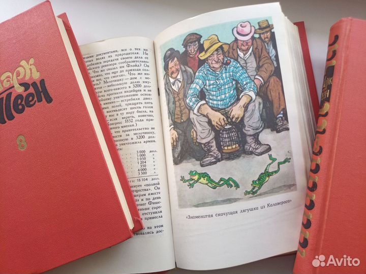 Марк Твен собрание сочинений в 8-ми томах