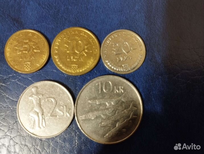 Иностранные монеты на обмен