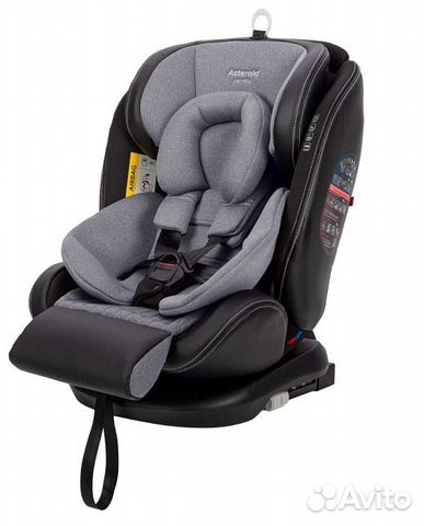 Автокресло Carrello Asteroid 2023 с подножкой Grey