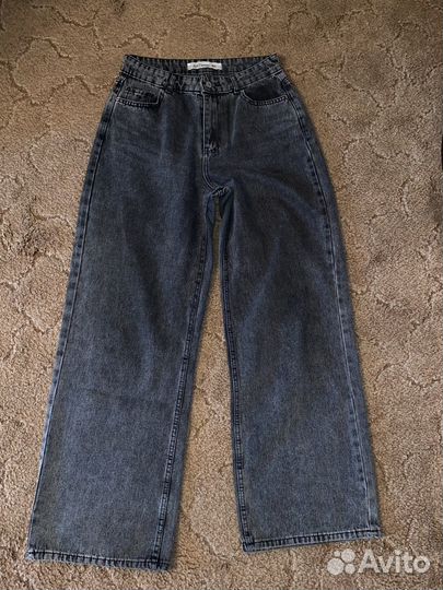 Джинсы клеш прямые женские