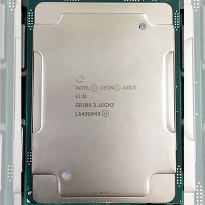[125BT] Xeon Gold 6130 3,7ghz 22mb Lga3647 16/32 Ядер 125bt